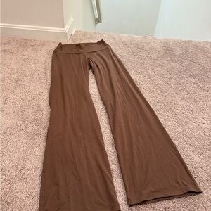 Susana Monaco Chocolate espresso Brown soft lounge wear comfy Leggings